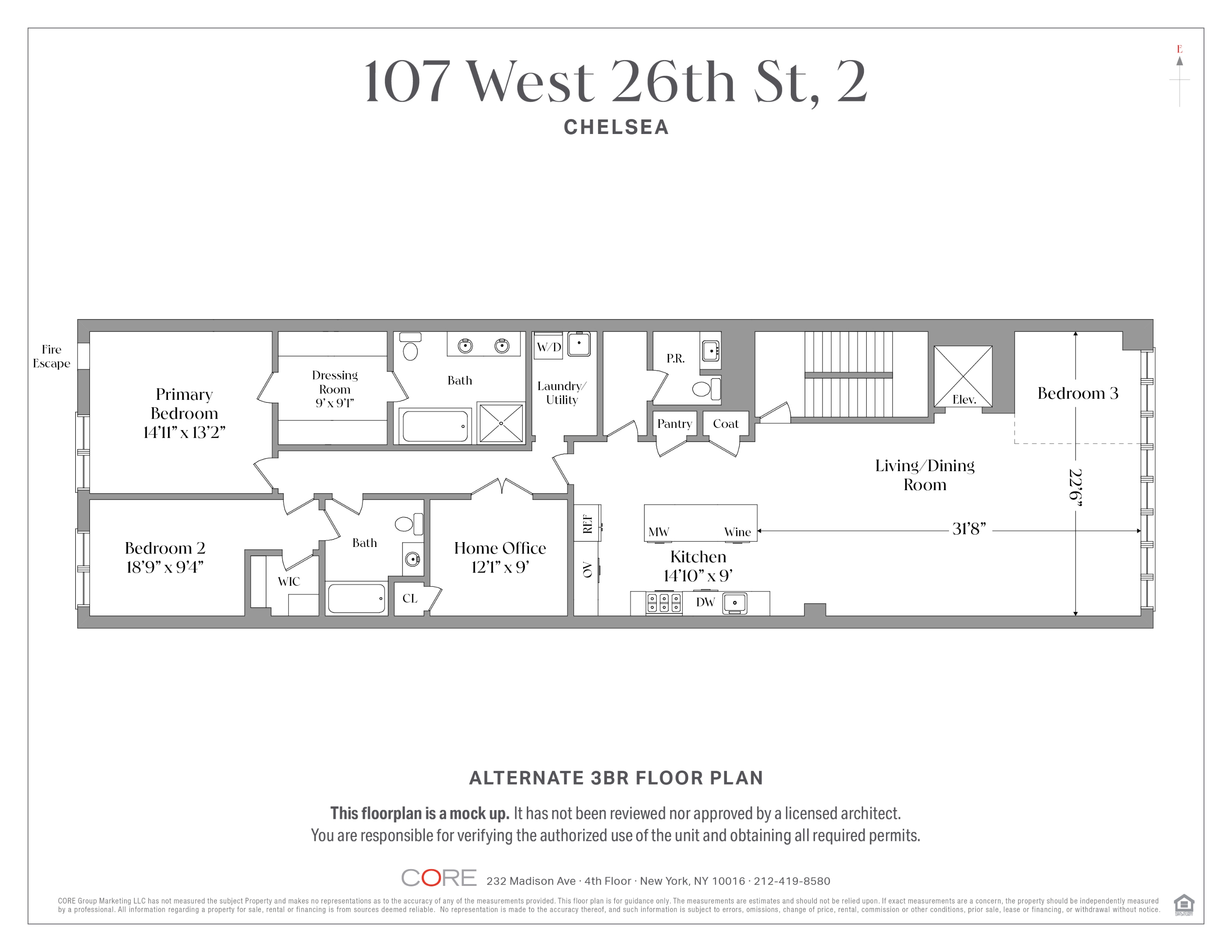26th St, New York, NY 10001