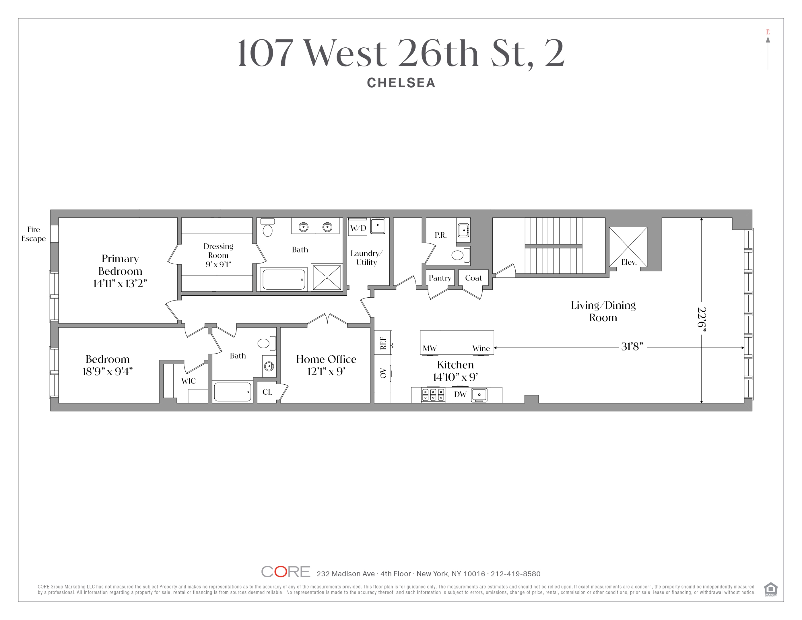 26th St, New York, NY 10001 #1