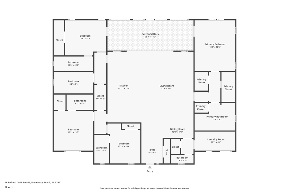 Pollard Cv, Inlet Beach, FL 32461 #1