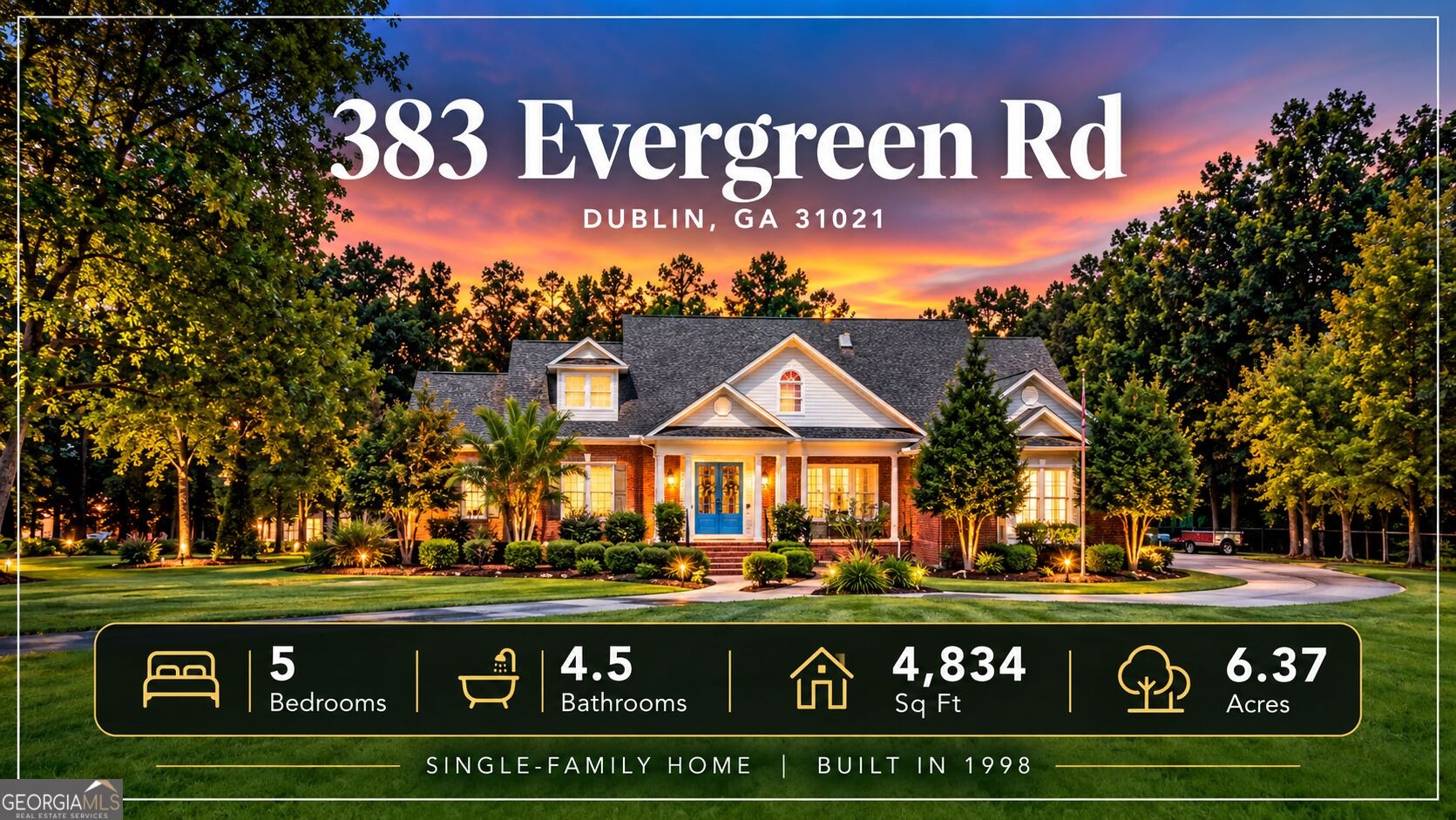 Evergreen Rd, Dublin, GA 31021