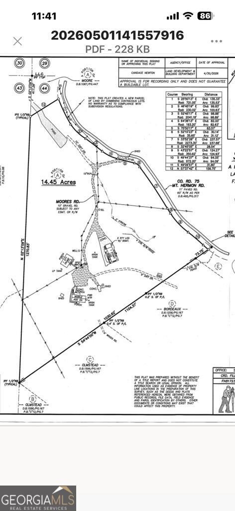 Moores Rd, Mineral Bluff, GA 30559 #1