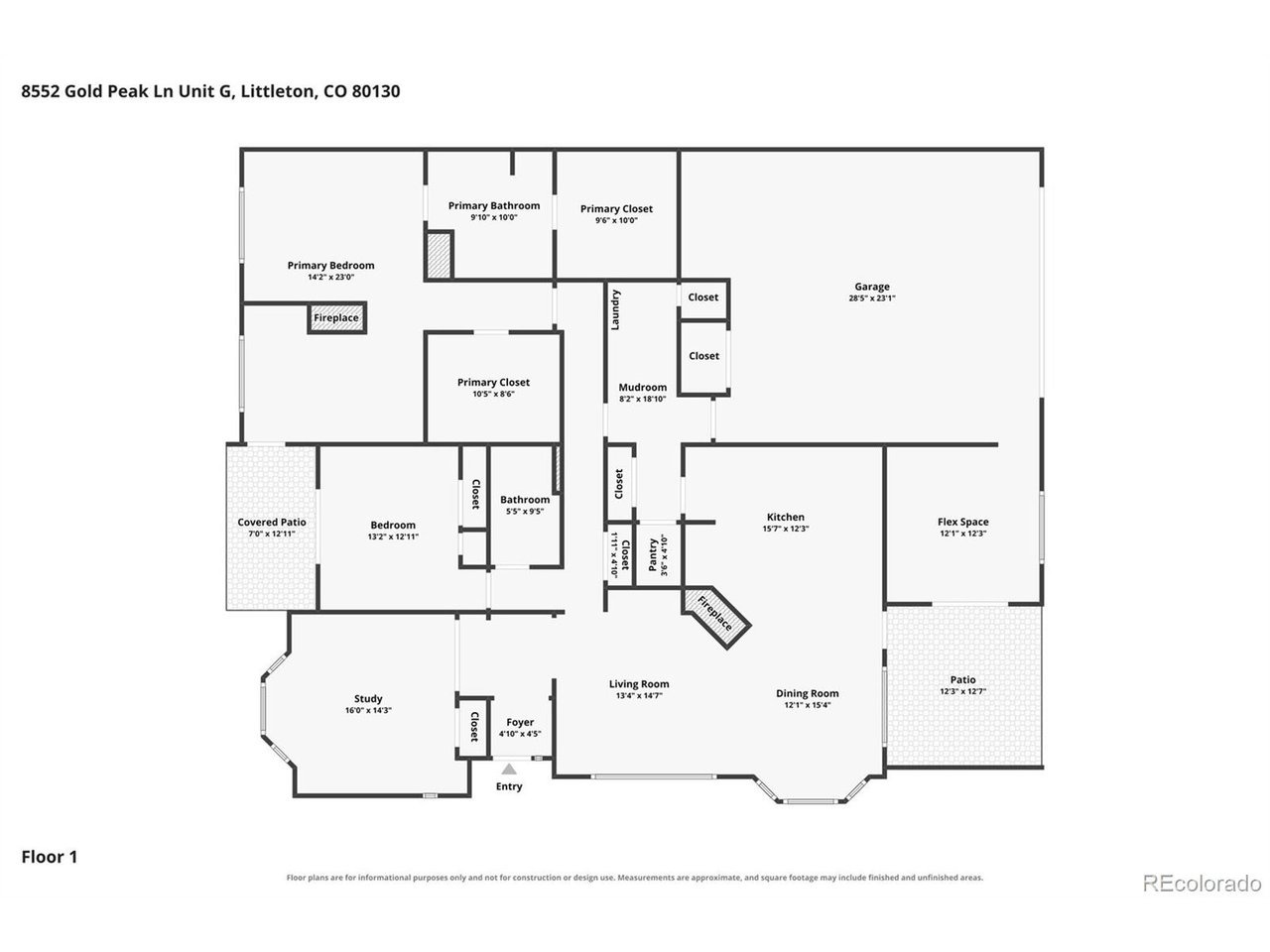 Gold Peak Ln, Highlands Ranch, CO 80130