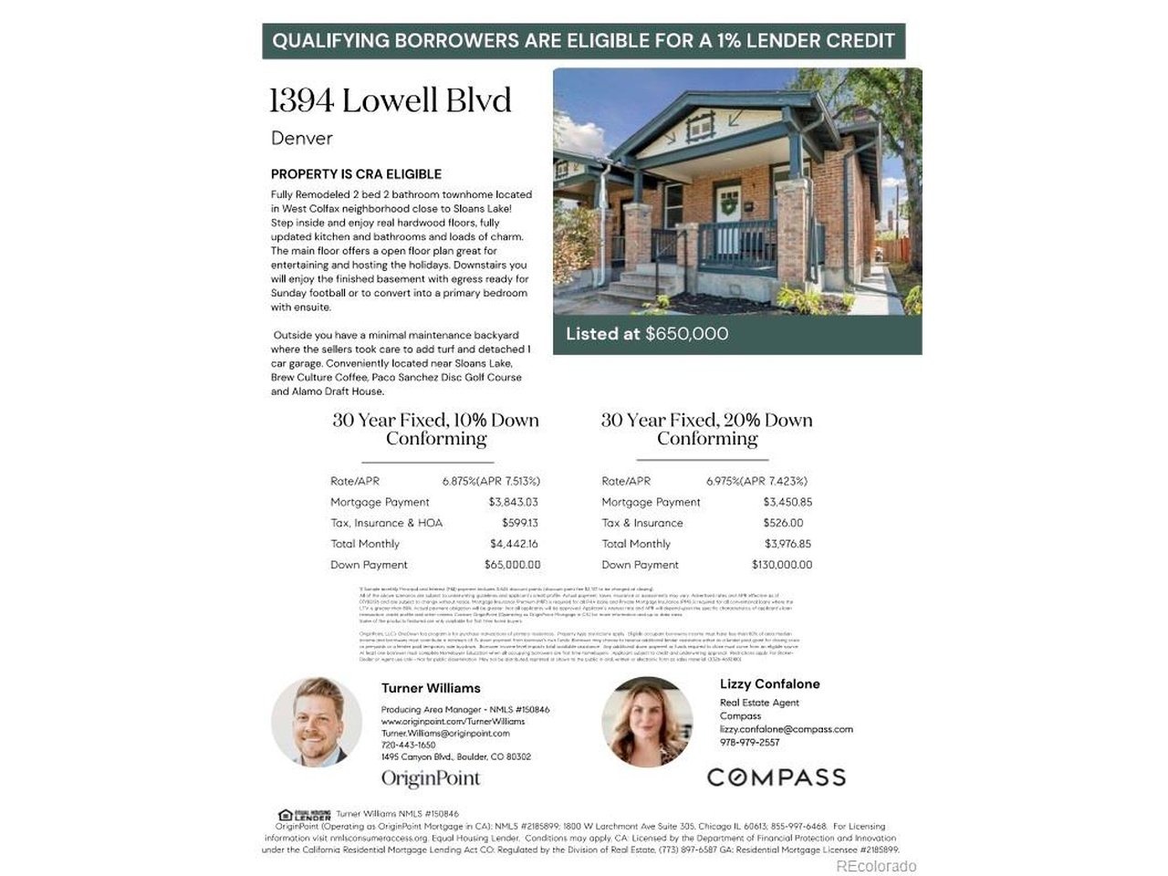Lowell Blvd, Denver, CO 80204
