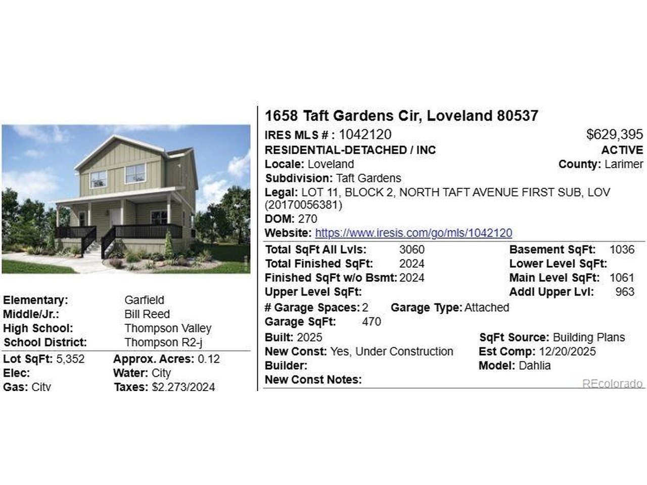 Gard Dr, Loveland, CO 80537