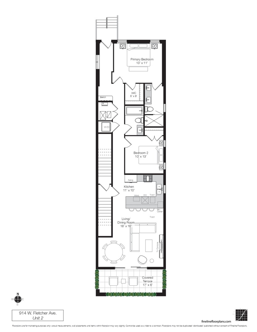Fletcher St, Chicago, IL 60657