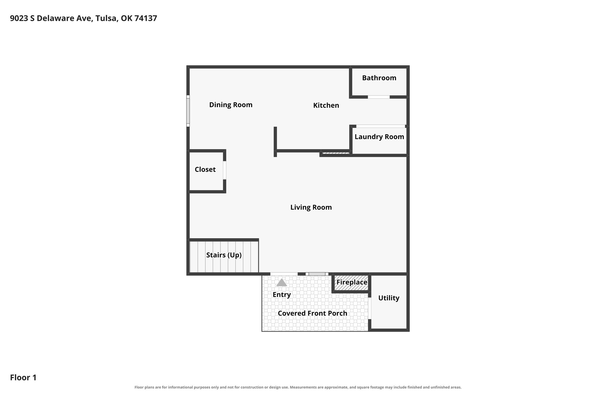 Delaware Ave, Tulsa, OK 74137 #1