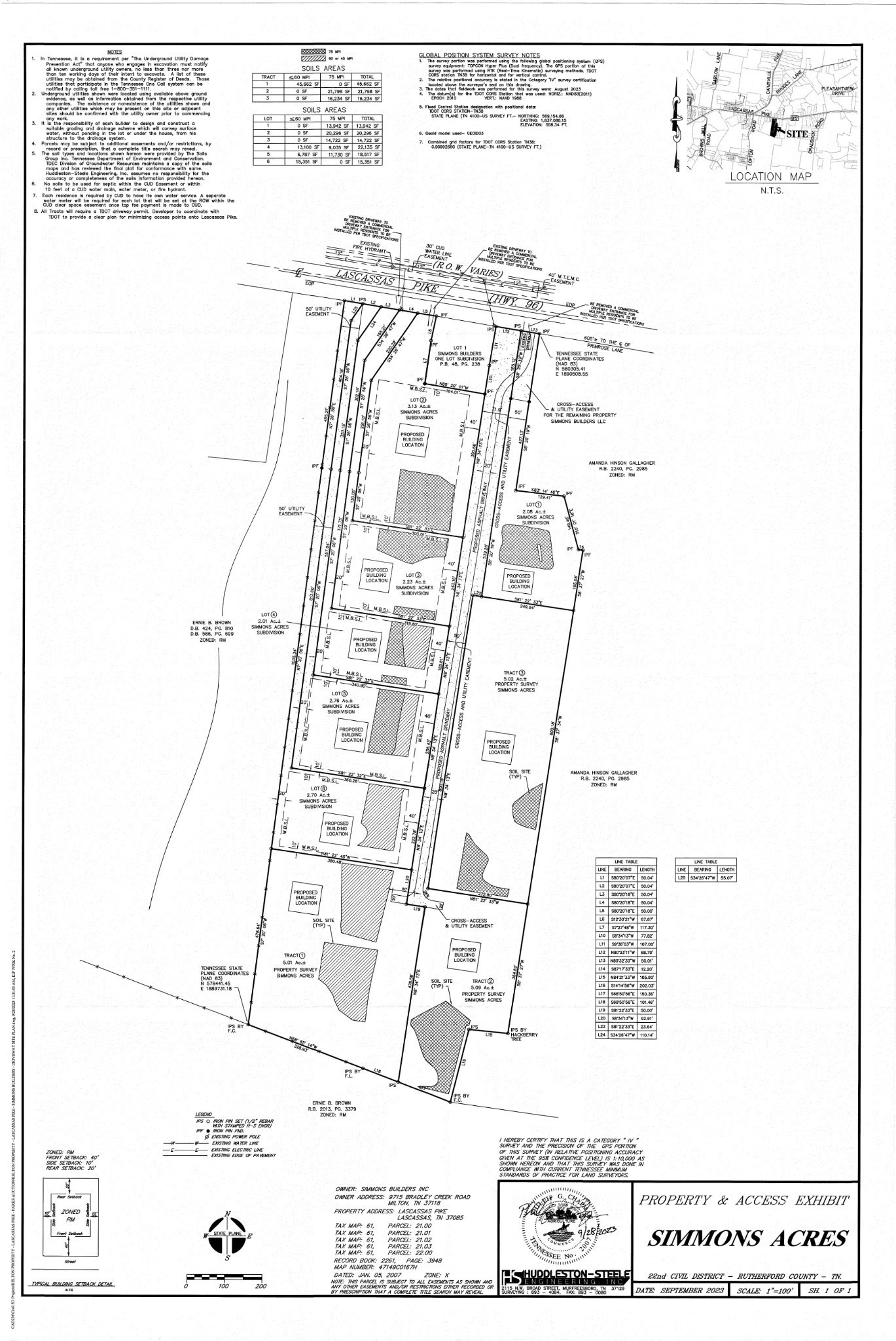 Simmons Acres Ln, Lascassas, TN 37085 #1