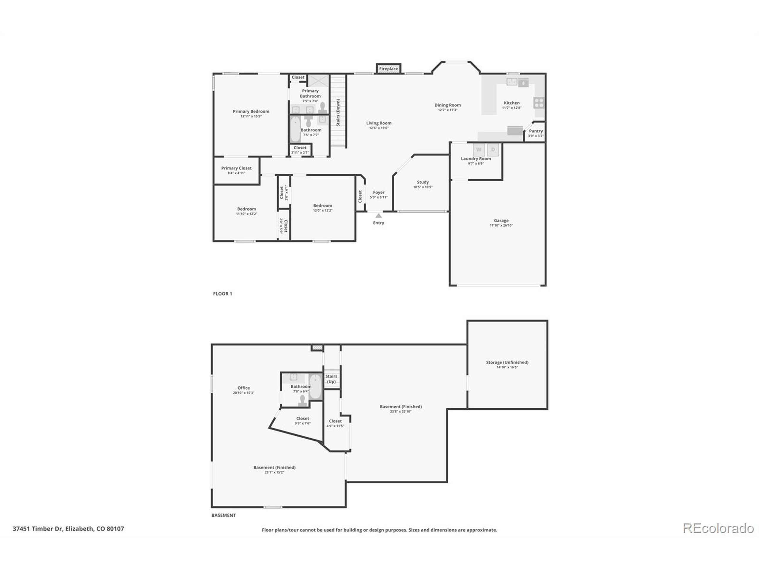 Timber Dr, Elizabeth, CO 80107