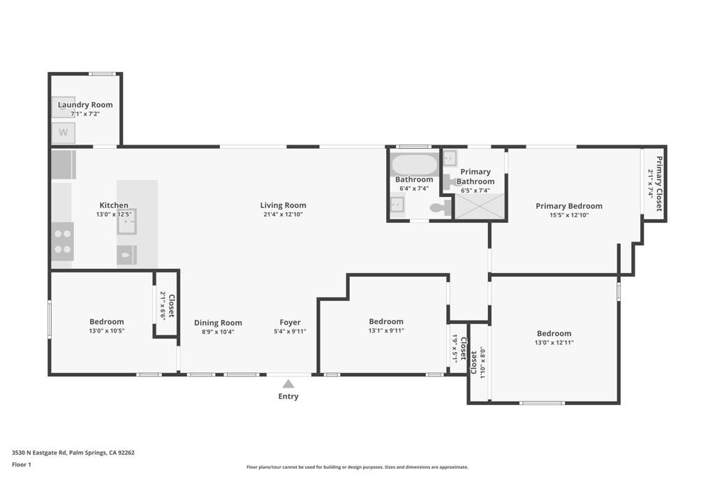 Eastgate Rd, Palm Springs, CA 92262