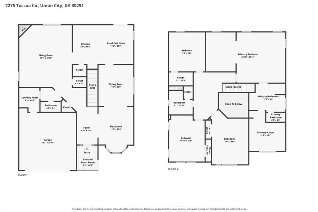 Toccoa Cir, South Fulton, GA 30291