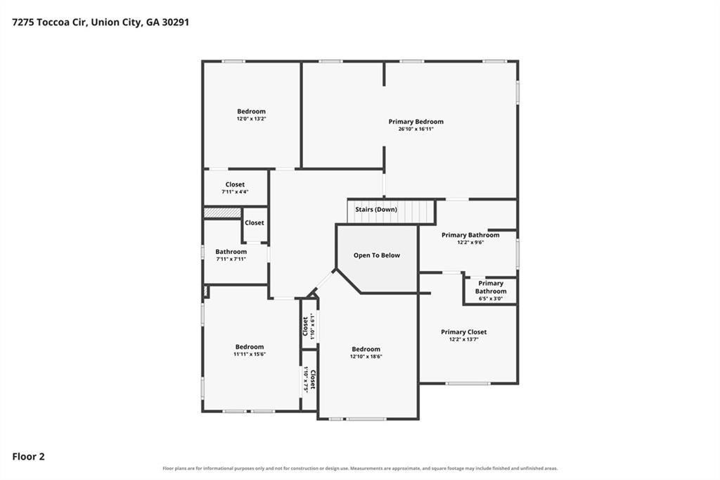 Toccoa Cir, South Fulton, GA 30291 #1
