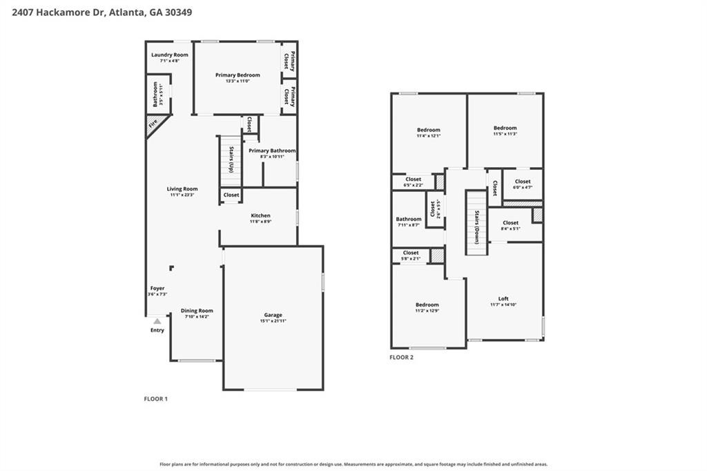 Hackamore Dr, South Fulton, GA 30349