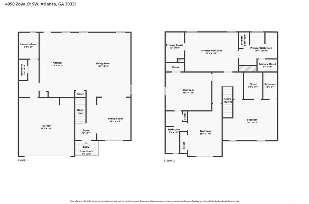 Zoya Ct, Atlanta, GA 30331