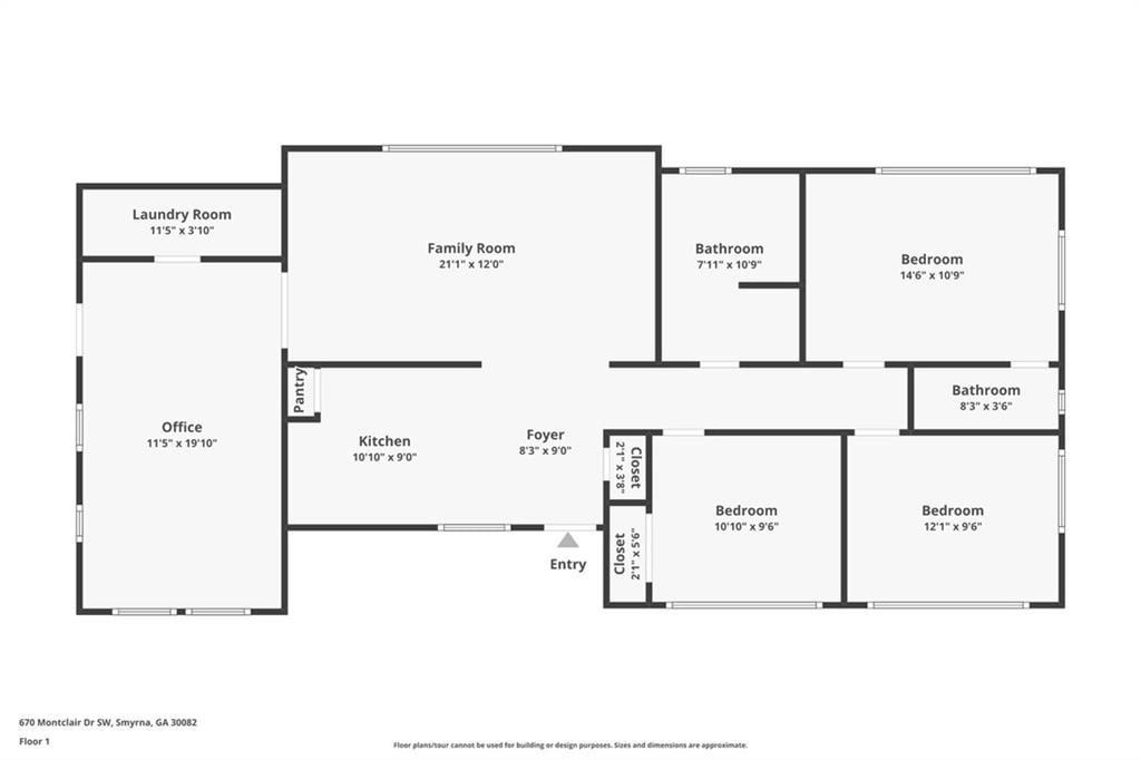 Montclair Dr, Smyrna, GA 30082