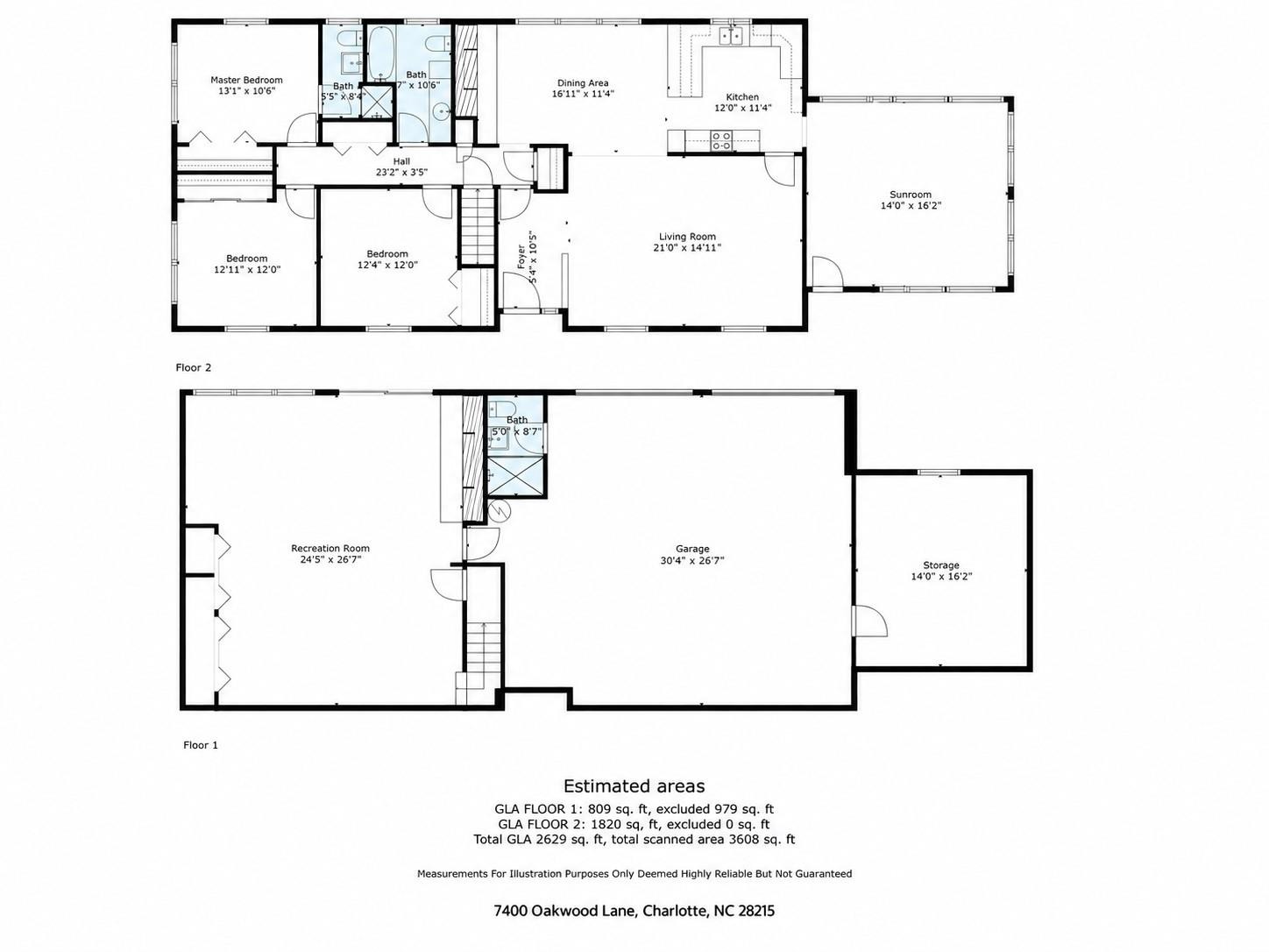 Oakwood Ln, Charlotte, NC 28215