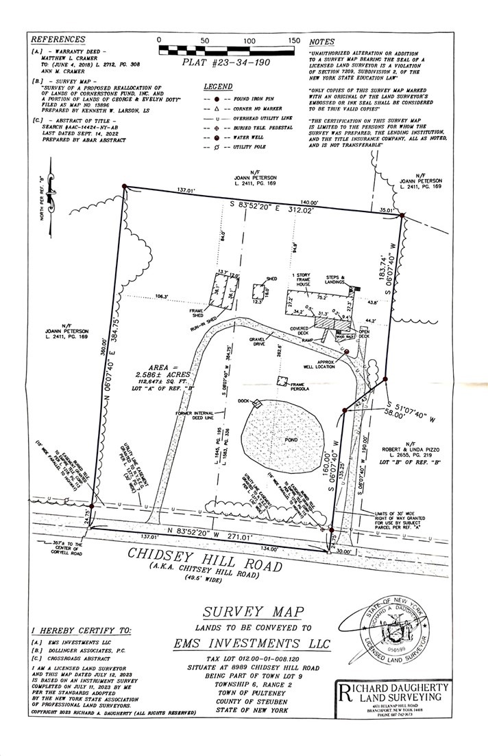Chidsey Hill Rd, Branchport, NY 14418